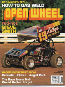 OPEN WHEEL 1991 NOV - GAS WELDING, STEVE SMITH, NORM HALL, BELLEVILLE, ELDORA